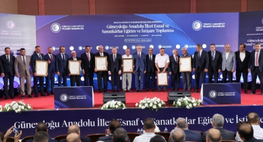 Ticaret Bakan Yardımcısı Mahmut Gürcan Şanlıurfa'da konuştu