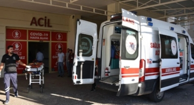 Şanlıurfa'da damdan düşen bir kişi yaralandı