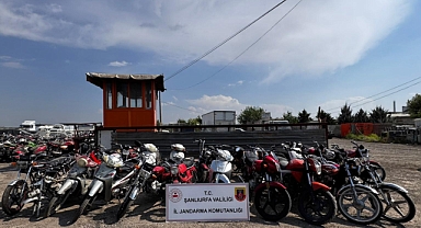 Şanlıurfa'da motosiklet hırsızlığı operasyonunda 7 şüpheli yakalandı