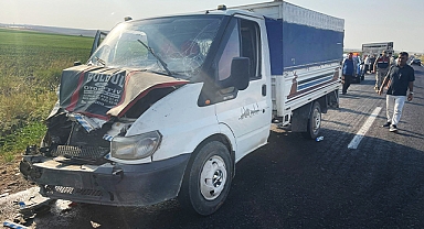 Şanlıurfa'da tarım işçilerini taşıyan kamyonetler çarpıştı: 11 yaralı