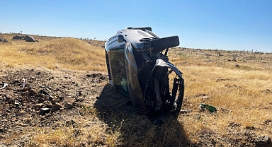Siverek'te otomobil şarampole devrildi: 1 ölü