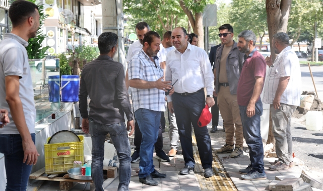 Başkan Nihat Çiftçi: İlçemizin her noktasında çalışıyoruz