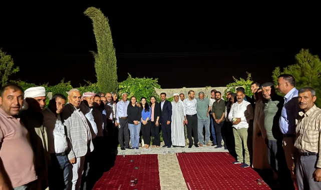 DEM Parti heyeti Akçakale ve Harran&#039;da