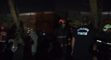 Eyyübiye'de bir iş yerinde korkutan yangın