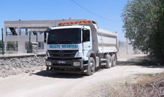 Haliliye Belediyesi kırsalda ulaşım ağını büyütüyor