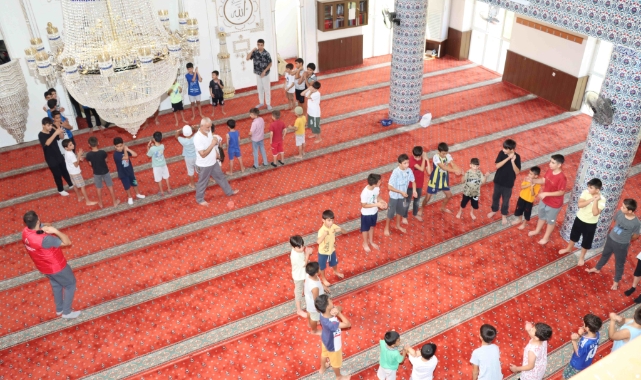 Karaköprü Belediyesi’nden yaz Kur&#039;an kursu öğrencilerine renkli etkinlik