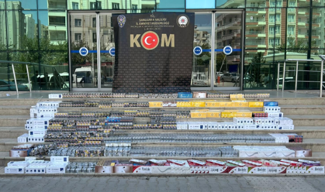 Şanlıurfa&#039;da kaçak sigara operasyonu: Çok sayıda gözaltı