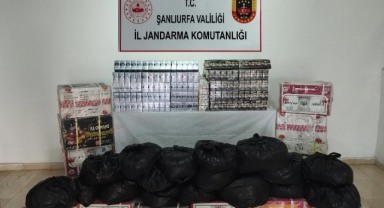 Şanlıurfa'da kaçakçılık operasyonu