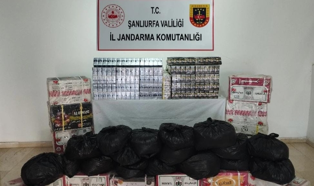 Şanlıurfa&#039;da kaçakçılık operasyonu