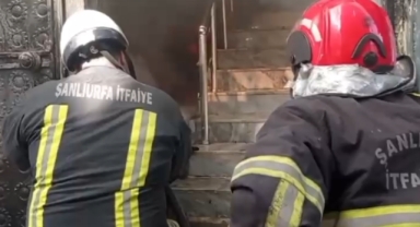 Şanlıurfa'da mesken yangını söndürüldü