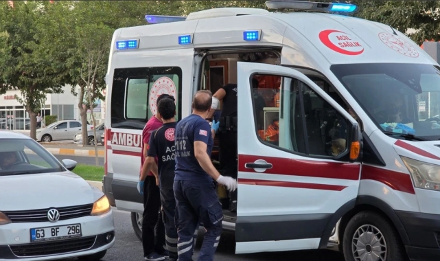 Şanlıurfa&#039;da motosiklet yayaya çarptı: 1 yaralı