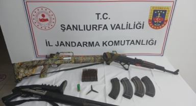 Şanlıurfa'da silah kaçakçılığı operasyonunda 7 şüpheli yakalandı