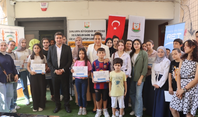 Şanlıurfa’da sosyal uyum ve hijyen eğitimleri başarıyla tamamlandı
