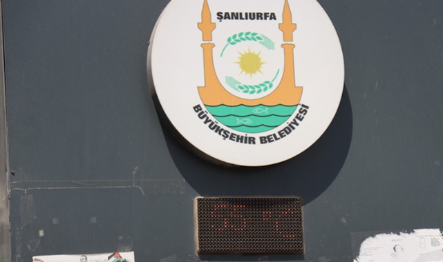 Şanlıurfa&#039;da termometreler 55 dereceyi gösterdi