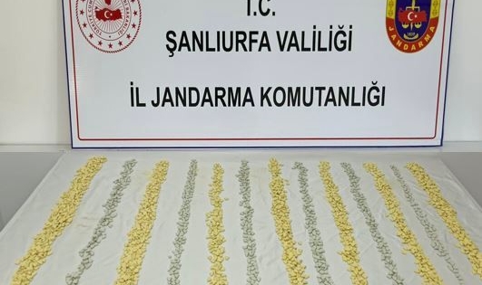 Şanlıurfa&#039;da uyuşturucu operasyonunda 2 şüpheli yakalandı
