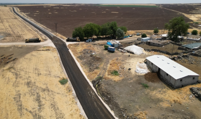 Siverek kırsalının yolları, büyükşehirle güçleniyor