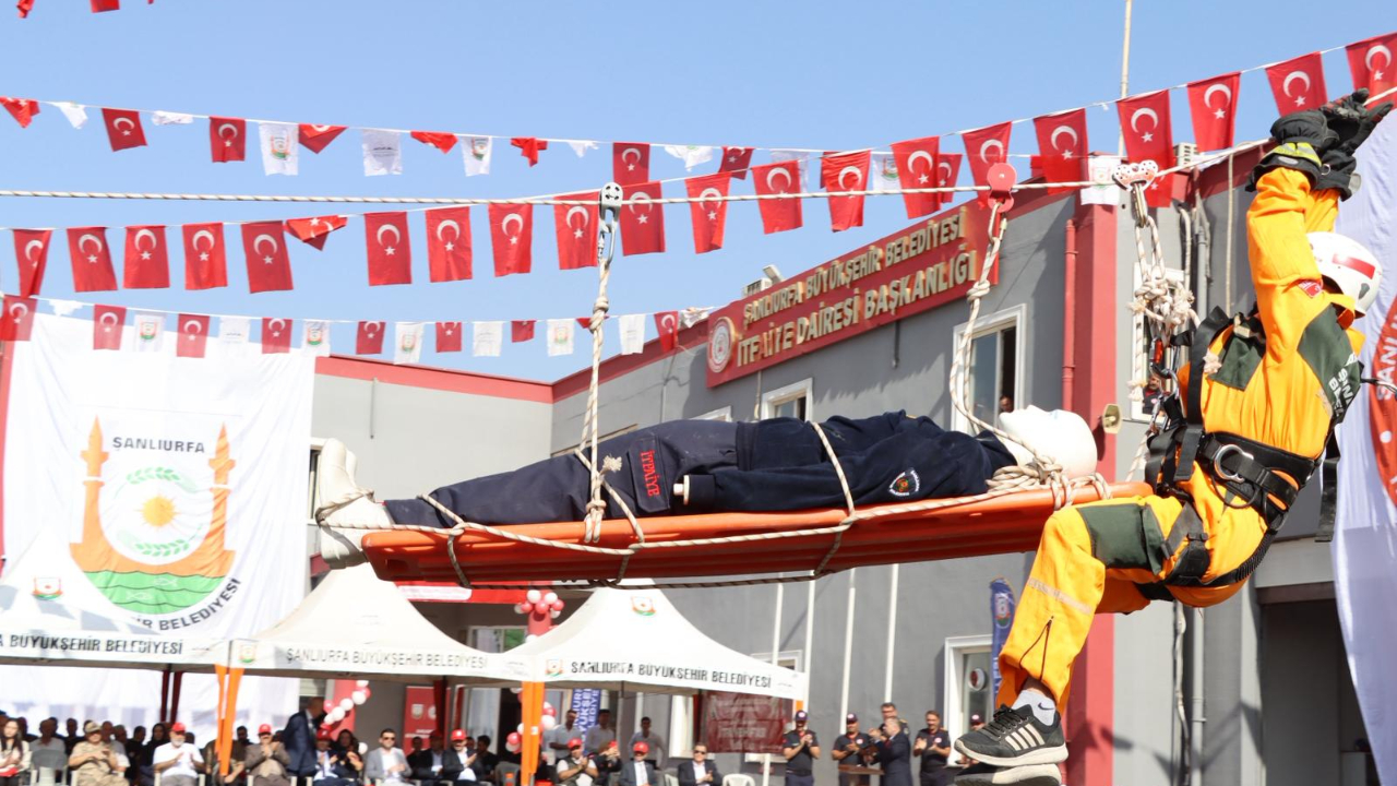 Şanlıurfa’da gerçeği aratmayan tatbikat gerçekleştirildi