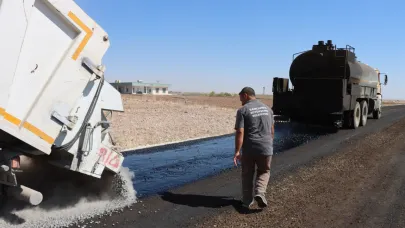 Büyükşehir, Harran’da yol konforunu artırıyor