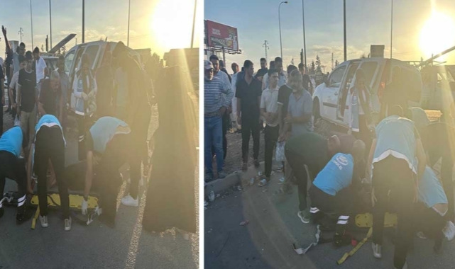 Akçakale'de iki araç çarpıştı: 2'si ağır 4 yaralı