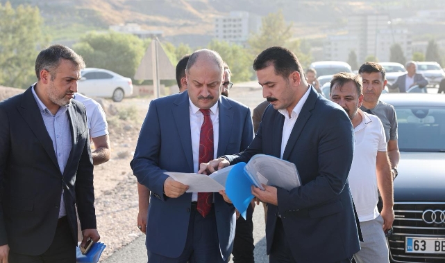 Başkan Gülpınar, Şehir Hastanesi yolunda incelemelerde bulundu