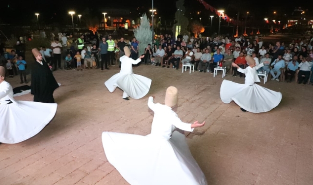 Eyyübiye Millet Bahçesi’nde Mevlid Kandili coşkusu yaşandı