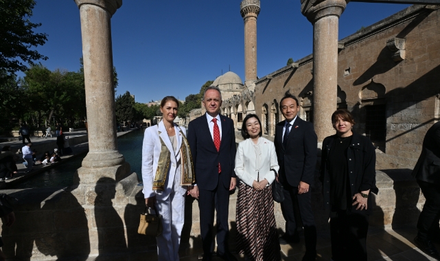 Japonya Prensesi Akiko Mikasa, Balıklıgöl&#039;ü ziyaret etti
