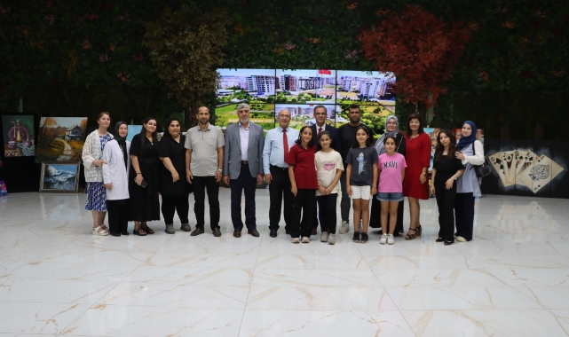 Karaköprü&#039;de 7 aylık emek sergiye dönüştü