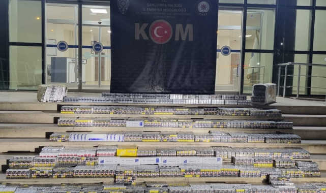 Şanlıurfa&#039;da kaçakçılık operasyonu: 2 tutuklama