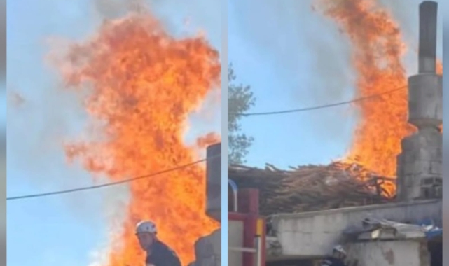 Şanlıurfa’da pide fırınında korkutan yangın