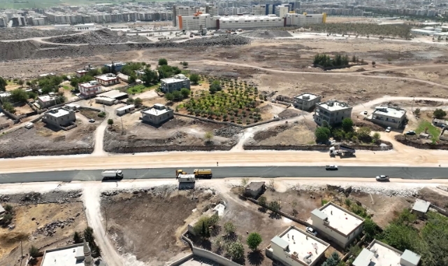 Şehir hastanesi yolunun yüzde 90 tamamlandı