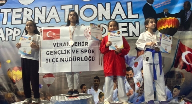 Viranşehir Karate Takımı 10 madalya ile döndü