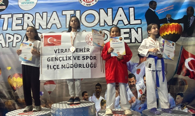 Viranşehir Karate Takımı 10 madalya ile döndü