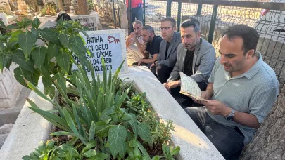 AA muhabiri Yasin Dikme mezarı başında anıldı