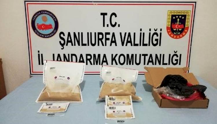 Birecik'te Uyuşturucu Operasyonu / Piyasa Değeri 200 Bin TL Olan Eroin Yakalandı