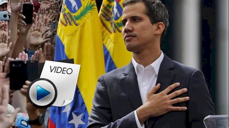 Juan Guaido Venezuela’da Kendini Geçici Devlet Başkanı İlan Etti