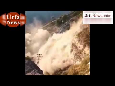 Şanlıurfa'nın Birecik İlçesinde Heyelan Meydana Geldi