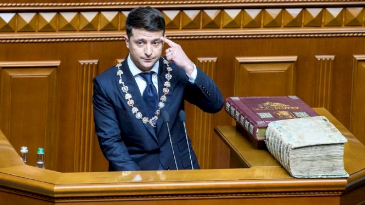Ukrayna Devlet Başkanı Yemin Töreninde Şok Bir Karar Aldı