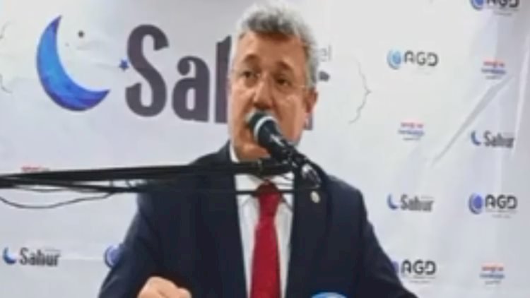 AKP'li Vekil AGD İftarında Yıldırım'a Oy İsteyince Ortalık Karıştı