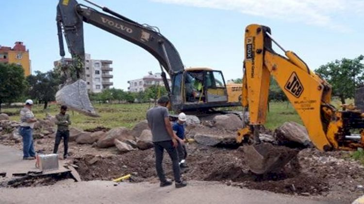 Siverek'te İş Makinesi Doğalgaz Borusunu Patlattı Büyük Panik Yaşandı