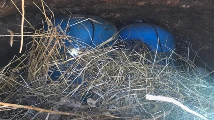 Akçakale Sınır Bölgesinde 70 Kilo EYP Bulundu