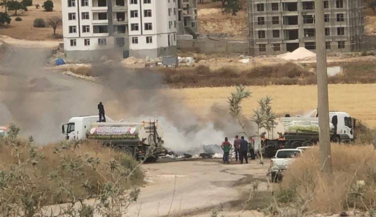 Sistematik Bir Şekilde Karaköprü'de Anız Yangınları Çıkartılıyor