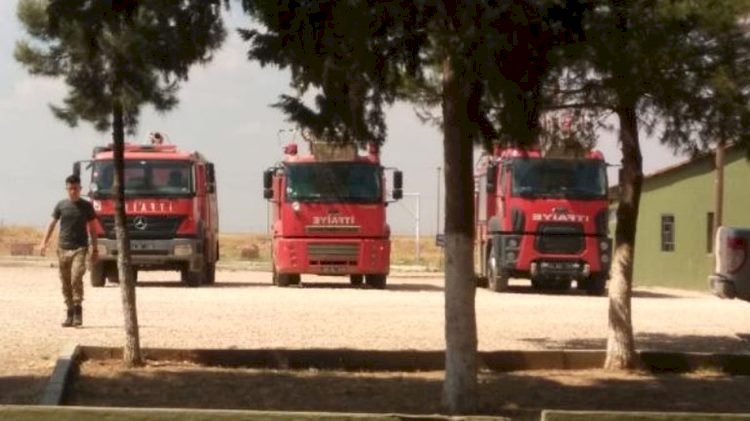 Suriye Sınırında Başlayan Yangın Türk Tarafına Sıçradı