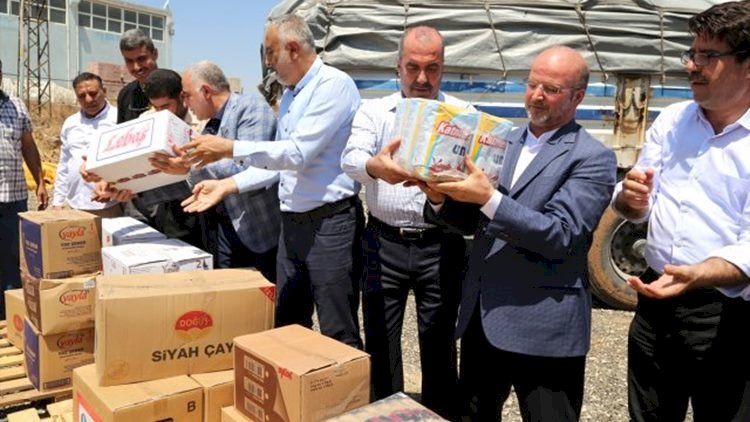 Şanlıurfa'dan Açlık İle Boğuşan İdlib'e İnsani Yardım Eli