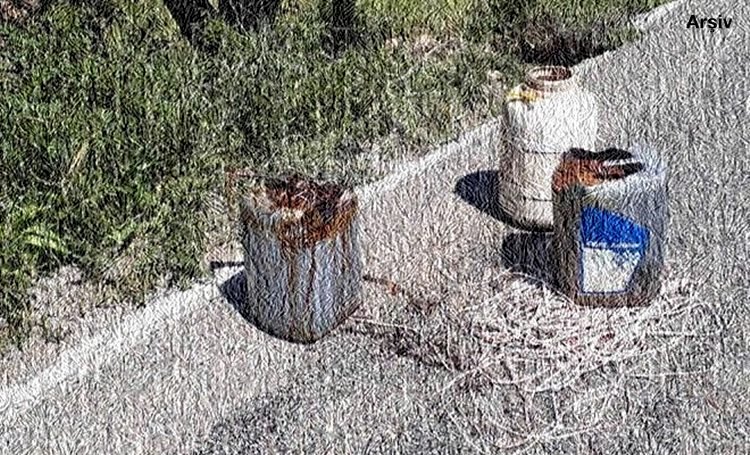 Akçakale Suriye Sınırında El Yapımı Patlayıcı Bulundu