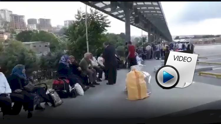 AKP Sivas'tan Oy Kullanmaları İçin Getirdiği Vatandaşlar Memleketlerine Gidemedi