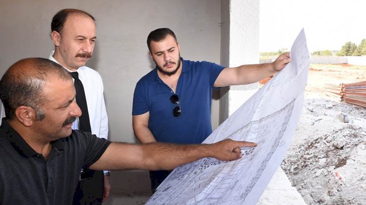 Vali Erin; AMATEM ve ÇAMATEM İnşaatlarını Yerinde İnceledi
