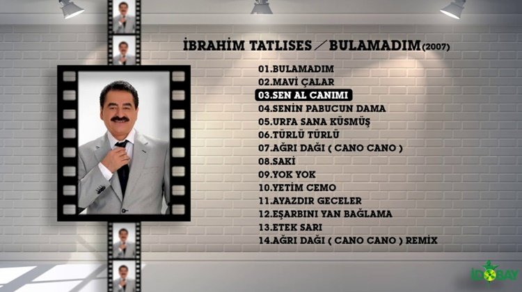 İbrahim Tatlıses/Sen Al Canımı/Şarkısı Dinle
