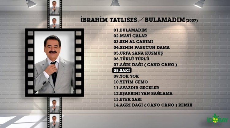 İbrahim Tatlıses/Saki/Şarkısı Dinle
