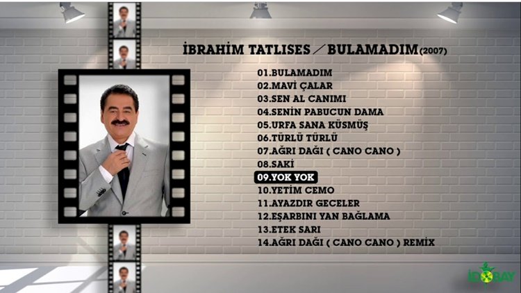 İbrahim Tatlıses/Yok Yok/Şarkısı Dinle