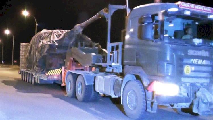 Ceylanpınar'dan Suriye Sınırına Askeri Sevkıyat Devam Ediyor